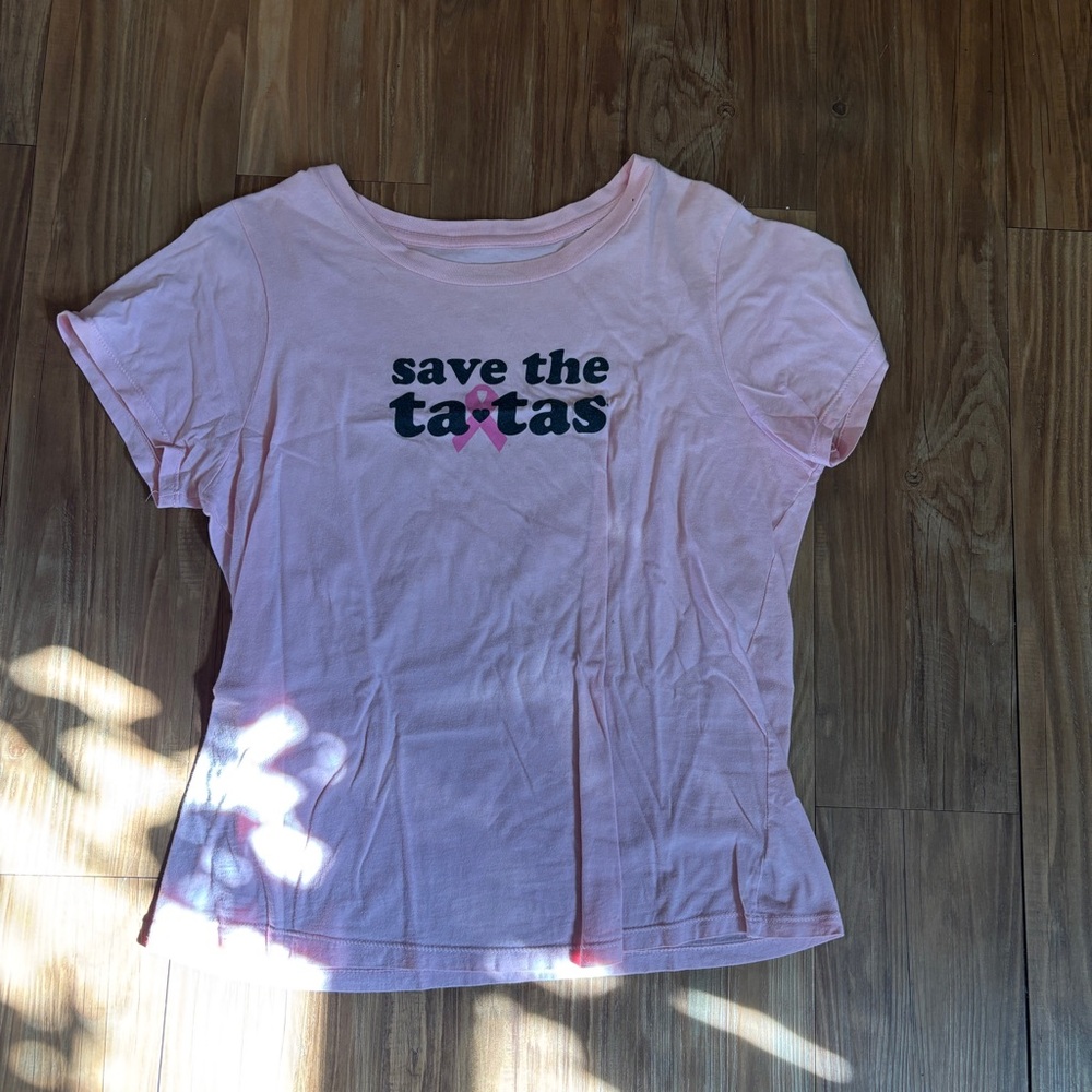 Pink Women's Short Sleeve Top